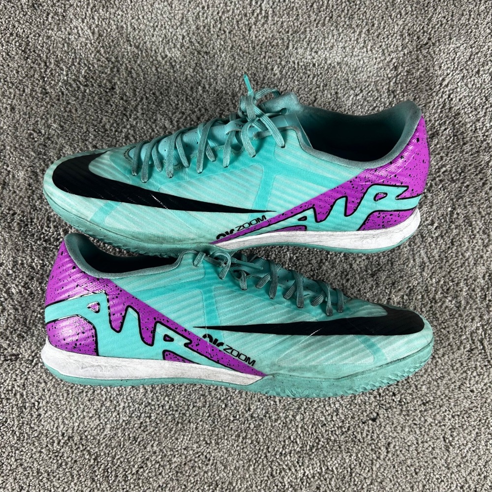 Nike Zoom Mercurial Vapor 15 Academy TF Soccer Cleats Turquoise DJ5633-300 10.5